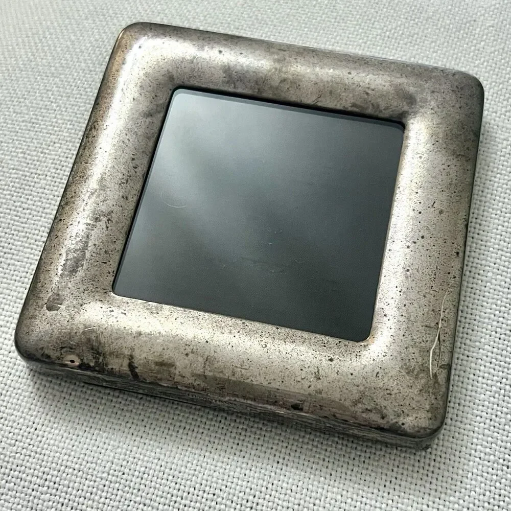 Tiffany & Co Elsa Peretti Sterling Silver Square 4 inch Picture Frame 925 Italy